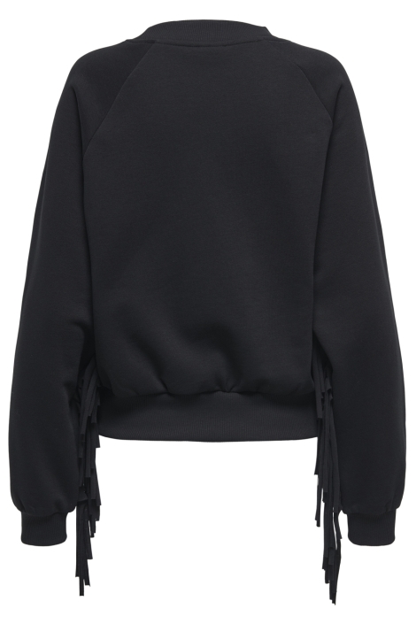 Only onljett l/s o-neck emb. box swt